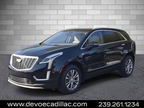 Dark Moon Blue Metallic 2021 Cadillac XT5 Premium Luxury