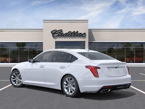 Vibrant White Tricoat 2026 Cadillac CT5 Premium Luxury