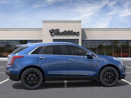 Opulent Blue Metallic 2026 Cadillac XT5 Premium Luxury
