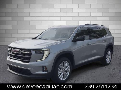 Sterling Metallic 2025 GMC Acadia FWD Elevation