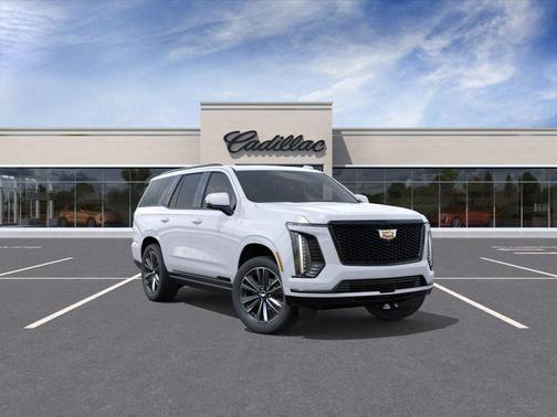 Vibrant White Tricoat 2026 Cadillac Escalade Sport
