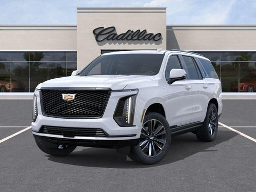 Vibrant White Tricoat 2026 Cadillac Escalade Sport