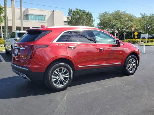 Radiant Red Tintcoat 2023 Cadillac XT5 Premium Luxury