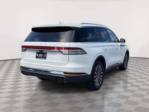 Pristine White 2023 Lincoln Aviator Standard AWD