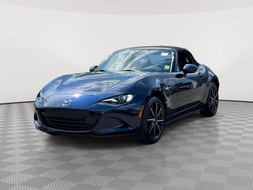 Deep Crystal Blue Mica 2025 Mazda MX-5 Miata Grand Touring