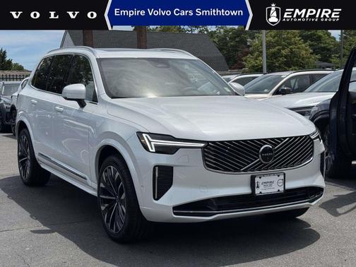 Crystal White Pearl 2026 Volvo XC90 Plug-In Hybrid T8 Plus 7-Seater