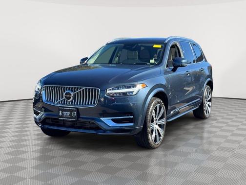 Denim Blue Metallic 2024 Volvo XC90 Recharge Plug-In Hybrid T8 Ultimate Bright Theme 7-Seater