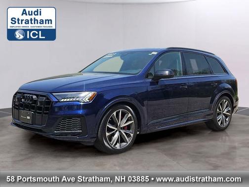 Navarra Blue Metallic 2023 Audi SQ7 4.0T Premium Plus