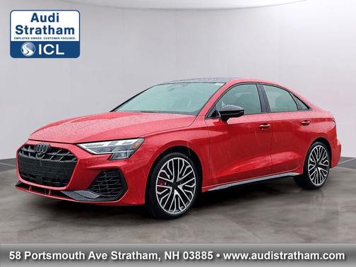 Progressive Red 2026 Audi S3 Premium
