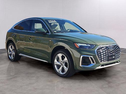 District Green Metallic 2023 Audi Q5 45 S line Premium Plus