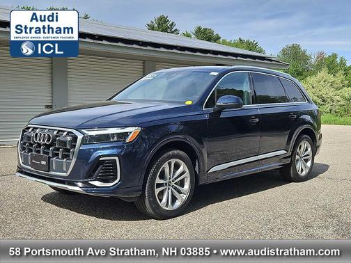 Waitomo Blue Metallic 2025 Audi Q7 45 Premium Plus