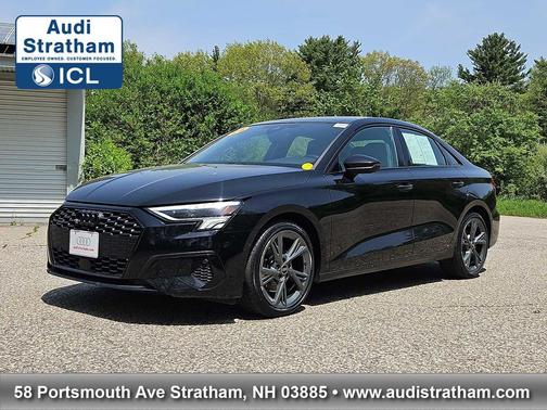 Brilliant Black 2024 Audi A3 Premium