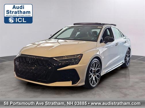 White 2026 Audi RS 3 TFSI quattro S tronic Sedan