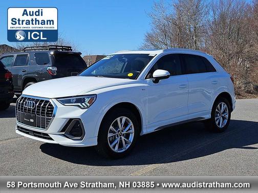 Arkona White 2025 Audi Q3 Premium 45 TFSI S line quattro Tiptronic