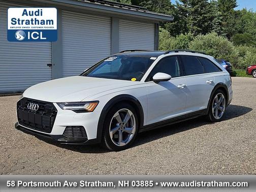 Glacier White Metallic 2023 Audi A6 55 Prestige