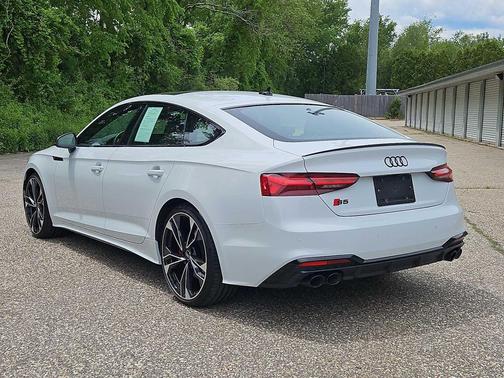 Glacier White Metallic 2025 Audi S5 Premium TFSI quattro Tiptronic