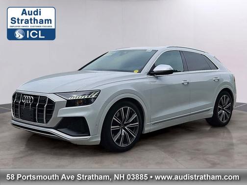 Glacier White Metallic 2023 Audi SQ8 4.0T Premium Plus