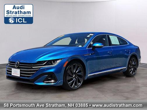 Blue Metallic 2023 Volkswagen Arteon 2.0T SEL R-Line 4MOTION