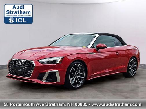 Arkona White/Black Roof 2024 Audi A5 45 S line Premium Plus