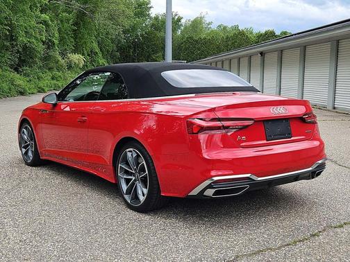 Arkona White/Black Roof 2024 Audi A5 45 S line Premium Plus