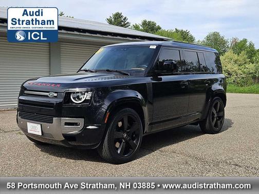 Santorini Black Metallic 2023 Land Rover Defender 110 S