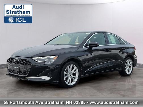 Mythos Black Metallic 2025 Audi A3 Premium Sedan