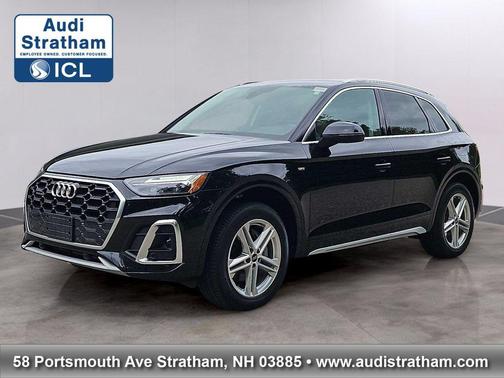 Mythos Black Metallic 2024 Audi Q5 e 55 S line Premium Plus