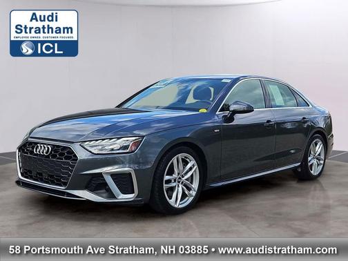 Daytona Gray Pearl Effect 2021 Audi A4 45 S line Premium Plus