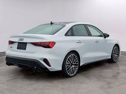 glacier white metallic 2026 Audi S3 Premium