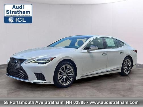 White Pearl 2023 Lexus LS 500 Base
