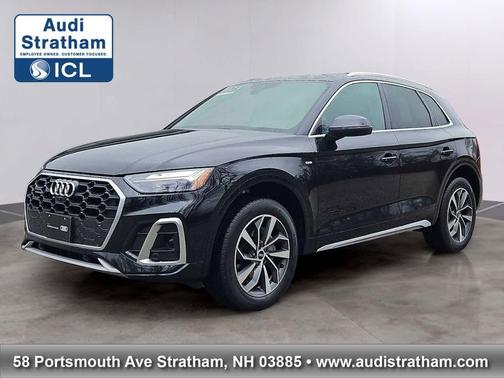 Mythos Black Metallic 2023 Audi Q5 45 S line Premium Plus