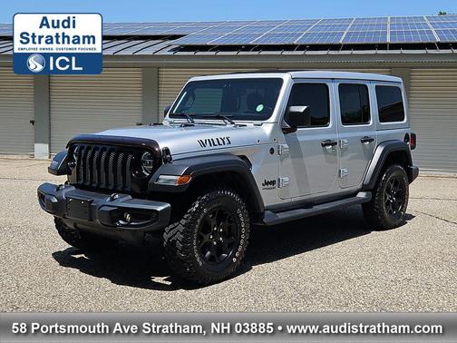Silver Zynith Clearcoat 2022 Jeep Wrangler Willys