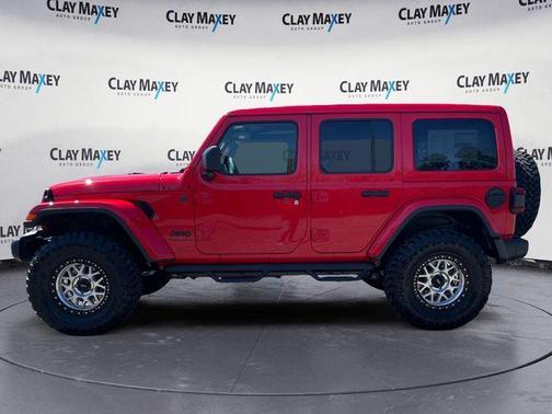 Firecracker Red Clearcoat 2025 Jeep Wrangler Sahara