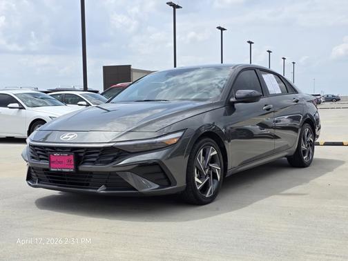 Gray 2025 Hyundai ELANTRA SEL Sport