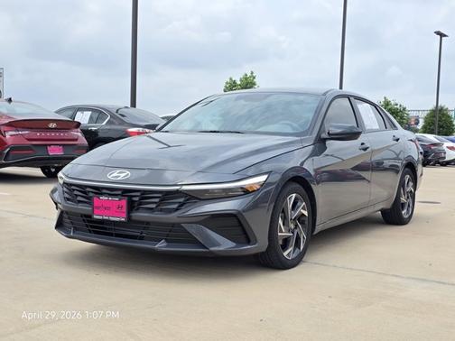 Gray 2025 Hyundai ELANTRA SEL Sport