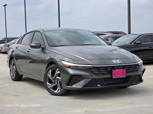 Gray 2025 Hyundai ELANTRA SEL Sport