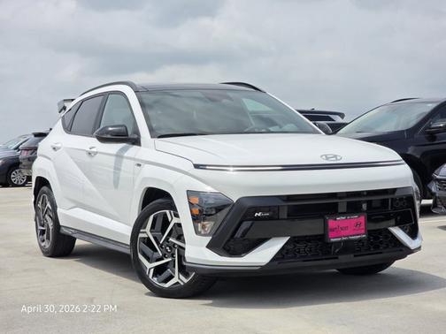 White 2024 Hyundai KONA N Line