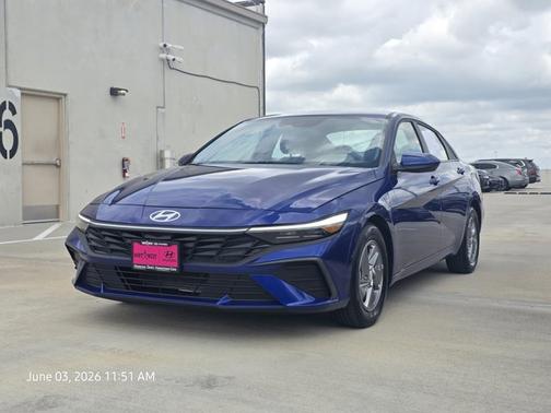 Blue 2025 Hyundai ELANTRA SE