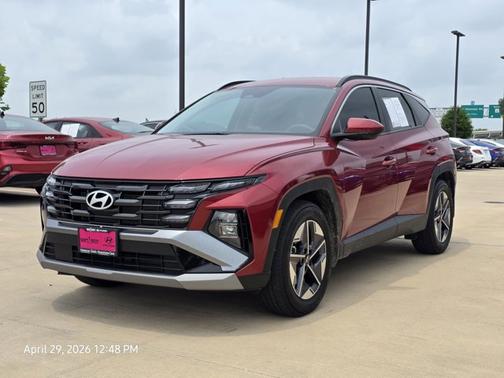 Red 2026 Hyundai TUCSON SEL