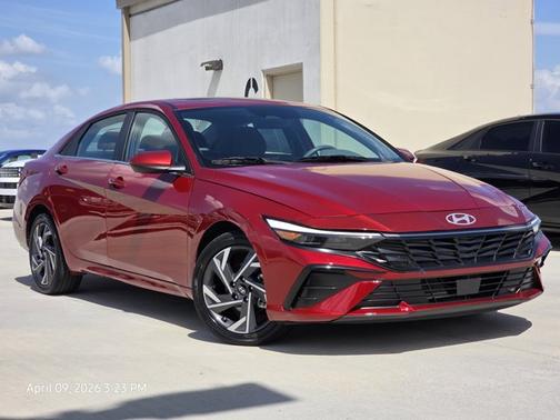 Red 2025 Hyundai ELANTRA SEL Convenience