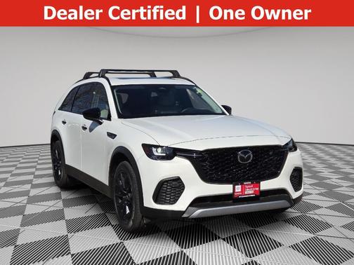 Rhodium White Premium 2025 Mazda CX-70 3.3 Turbo Premium Package