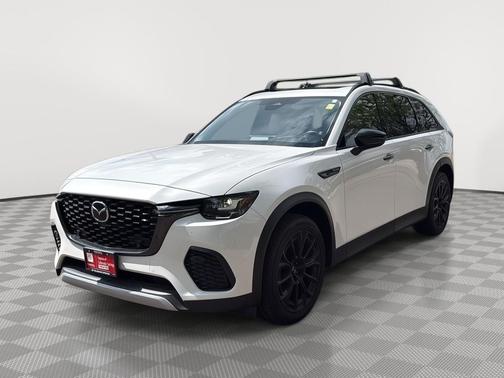 Rhodium White Premium 2025 Mazda CX-70 3.3 Turbo Premium Package