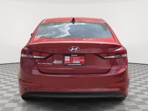 Scarlet Red Pearl 2017 Hyundai ELANTRA SE