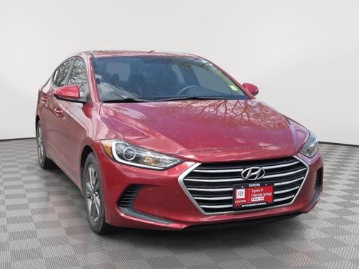 Scarlet Red Pearl 2017 Hyundai ELANTRA SE