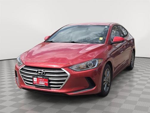 Scarlet Red Pearl 2017 Hyundai ELANTRA SE