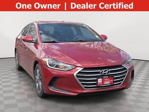 Scarlet Red Pearl 2017 Hyundai ELANTRA SE