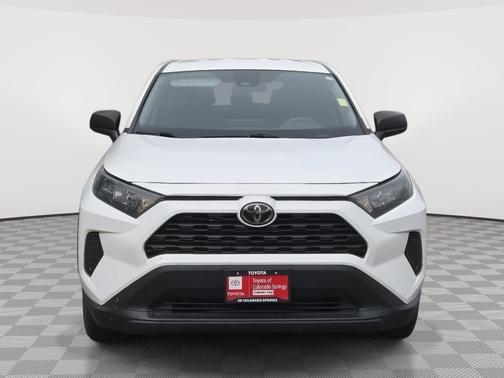 White 2022 Toyota RAV4 LE