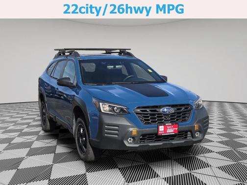 Geyser Blue 2022 Subaru Outback Wilderness