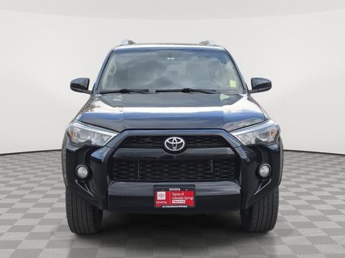 Midnight Black Metallic 2017 Toyota 4Runner SR5