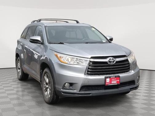 Silver Sky Metallic 2014 Toyota Highlander XLE